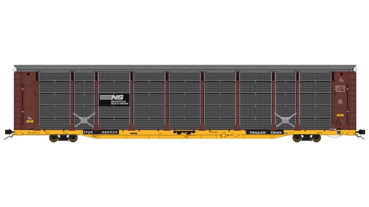 Thrall 20-2 Autorack - Type D - Norfolk Southern