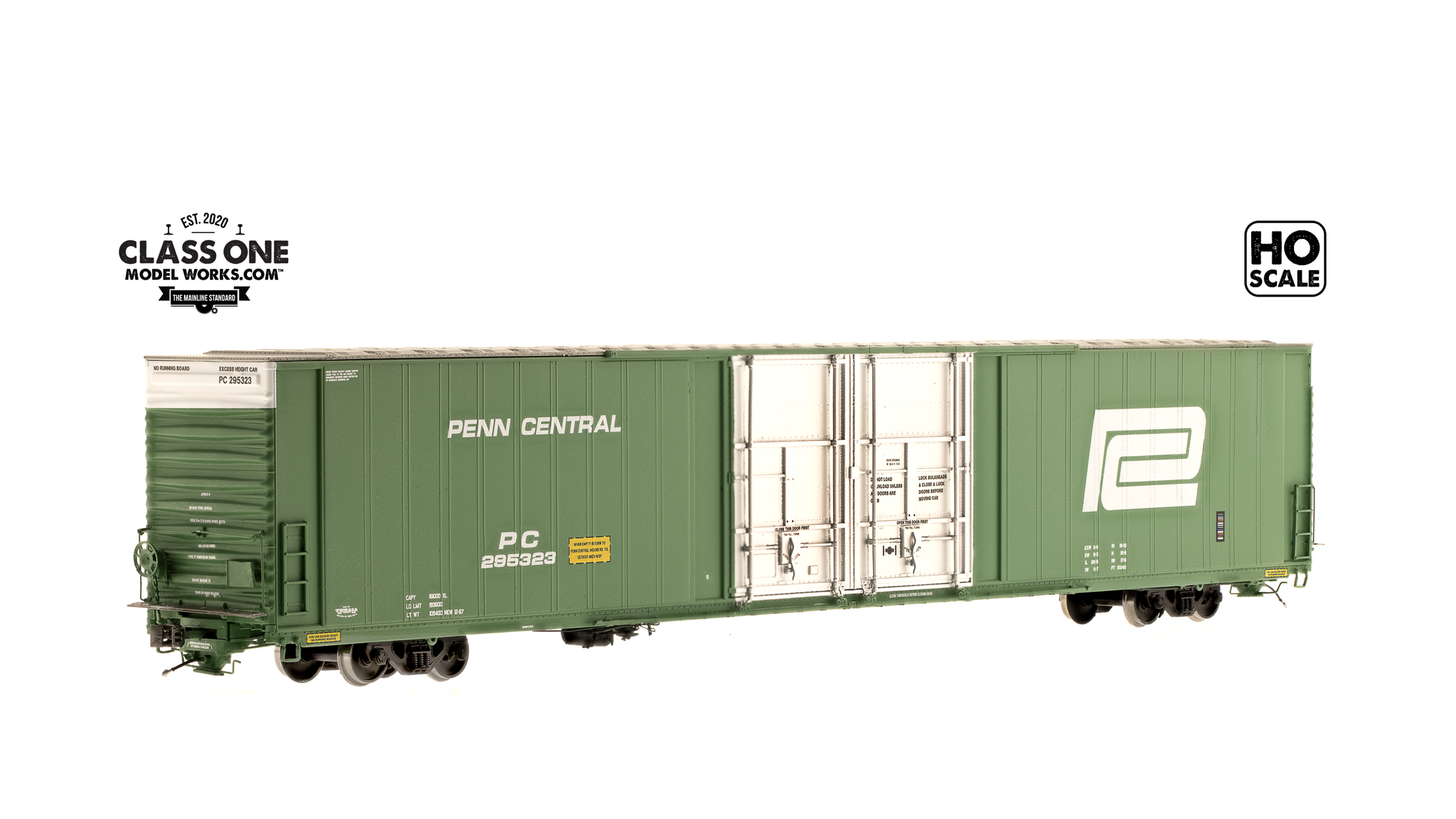 Class One Model Works Auto Racks Boxcars — Class One Model Works
