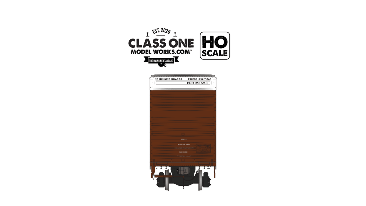 THRALL 86' HIGHCUBE BOXCAR - 8 DOOR - PENNSYLVANIA RAILROAD