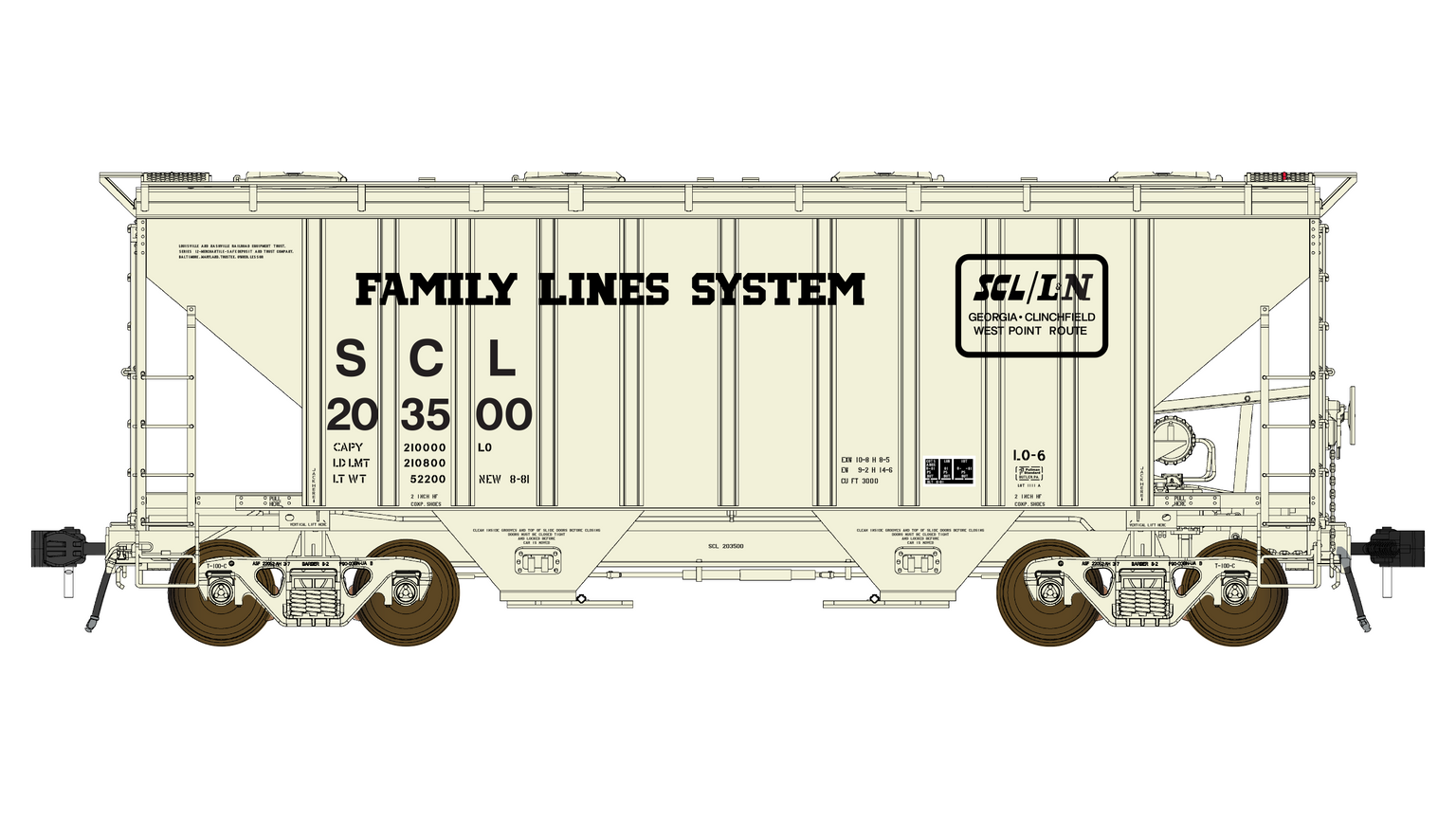 Pay Complete Hopper Hopper Cars — Class One Model Works