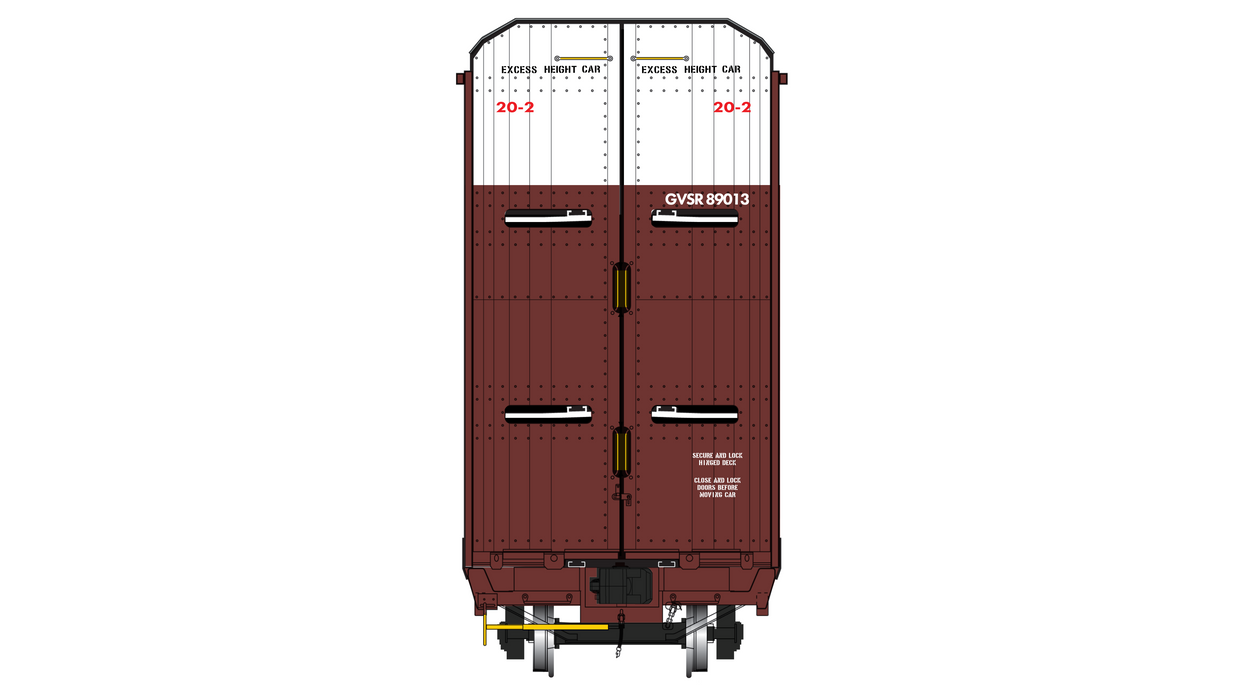 Thrall 20-2 Autorack - Type C - Southern Pacific