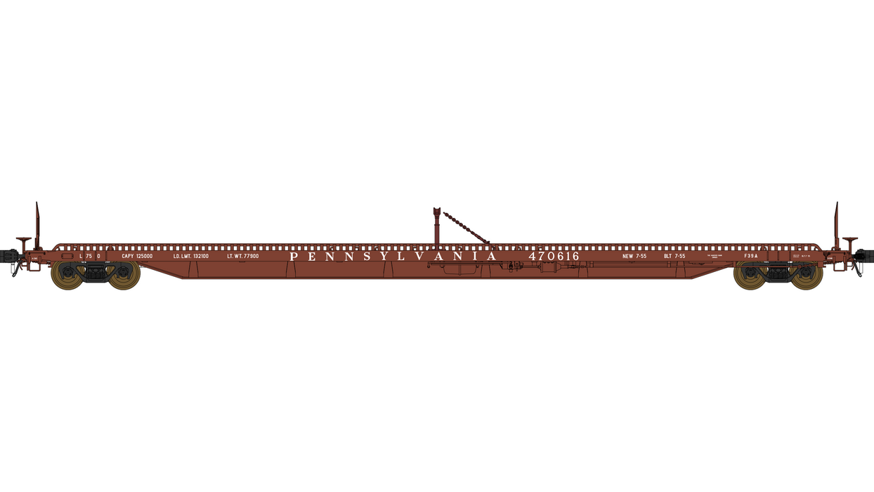 F39A Flatcar 75' - Pennsylvania