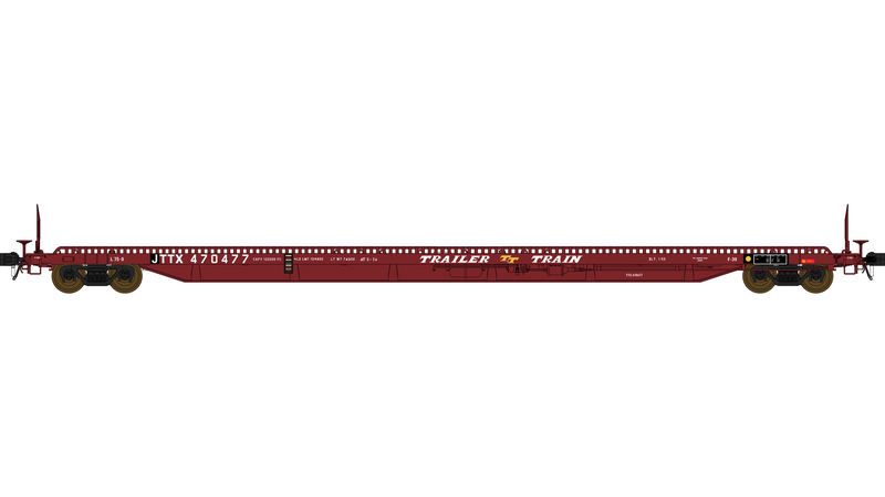 F39 Flatcar 75' - Trailer Train - JTTX