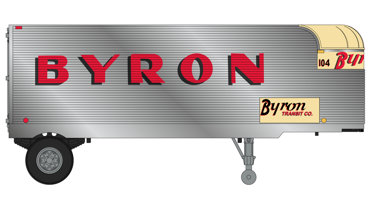 Fruehauf 26' Trailer - Byron Transit