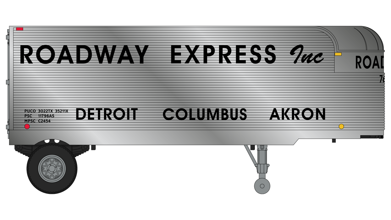 Fruehauf 26' Trailer - Roadway Express