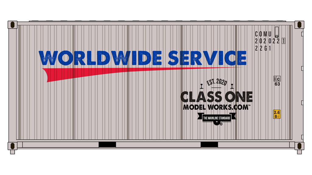 3-Pack CIMC 20' Corrugated Containers - COMW