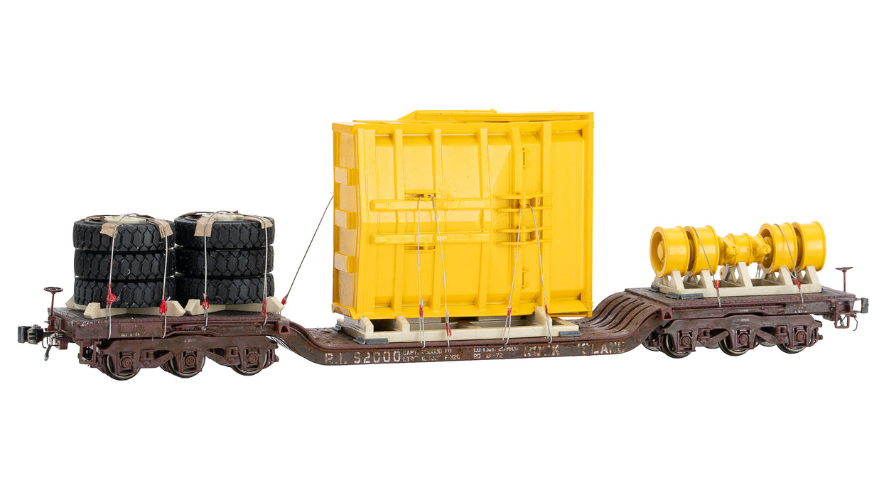 Terex Truck Bed with Tires