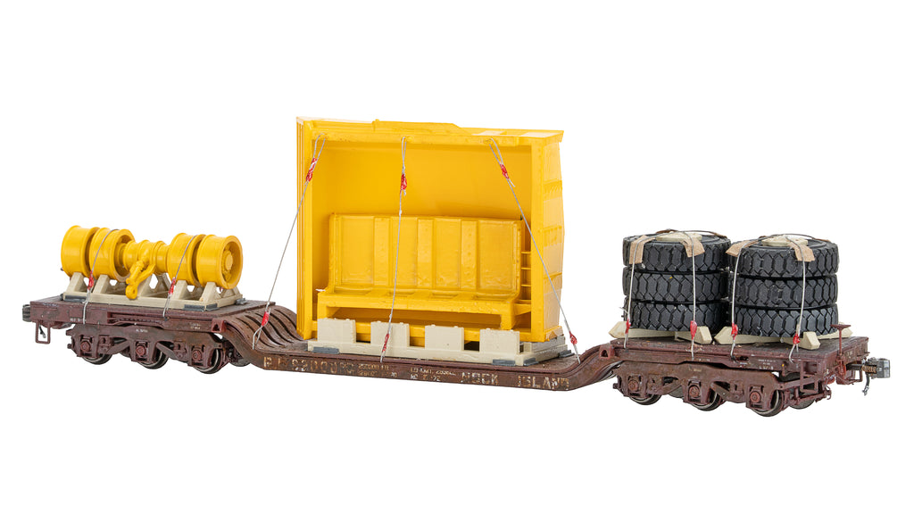 Terex Truck Bed with Tires