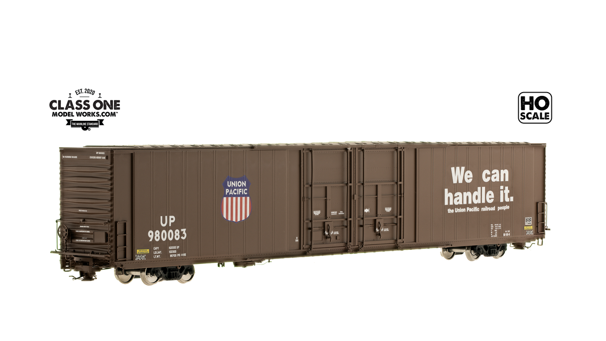 THRALL 86' HIGHCUBE BOXCAR - 4 DOOR - UNION PACIFIC