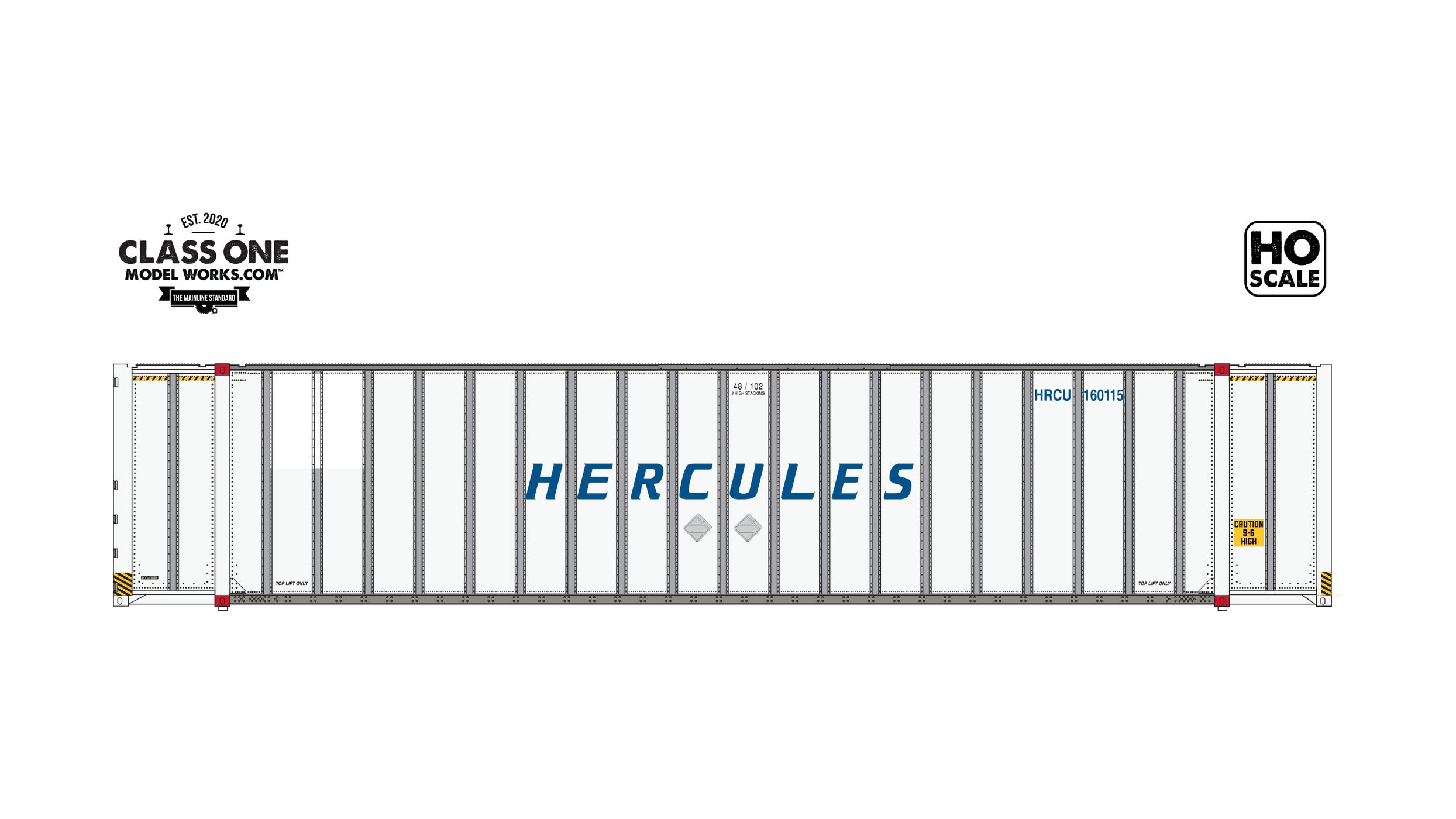 Hyundai 48' Exterior Post Hercules Forwarding ??? Class One Model Works