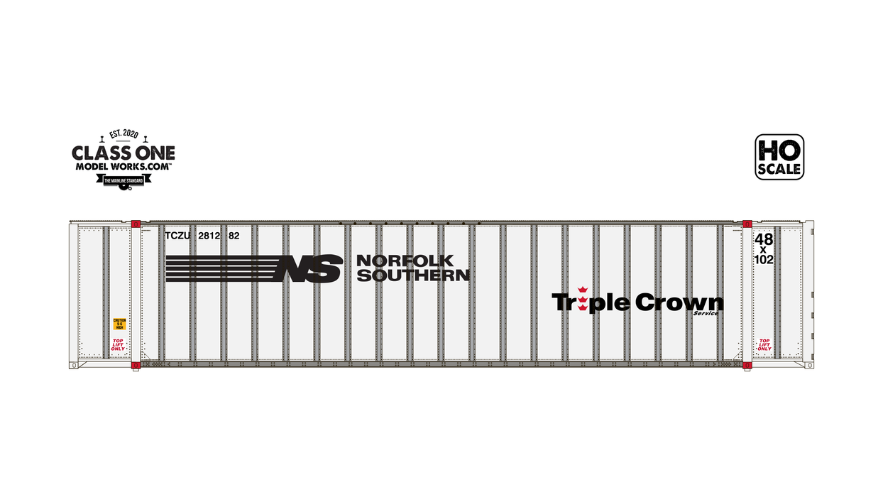 Monon 48' Exterior Post - Norfolk Southern TC