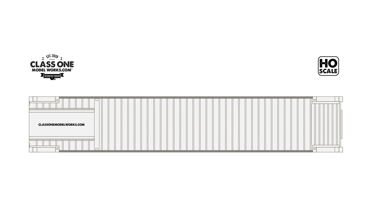 Monon 48' Exterior Post - Norfolk Southern TC