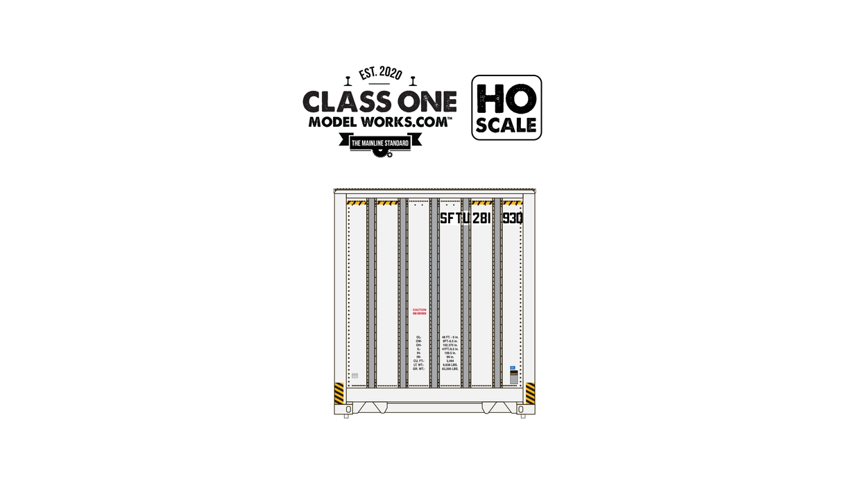 Monon 48' Exterior Post - Santa Fe