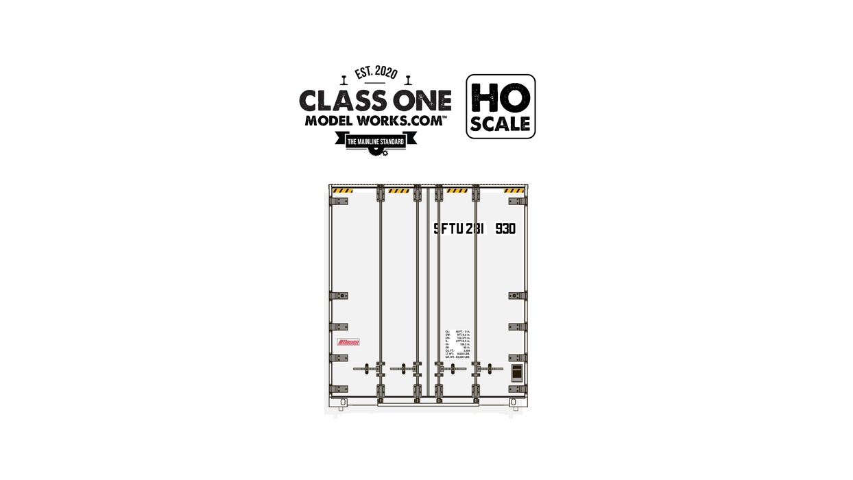 Monon 48' Exterior Post - Santa Fe