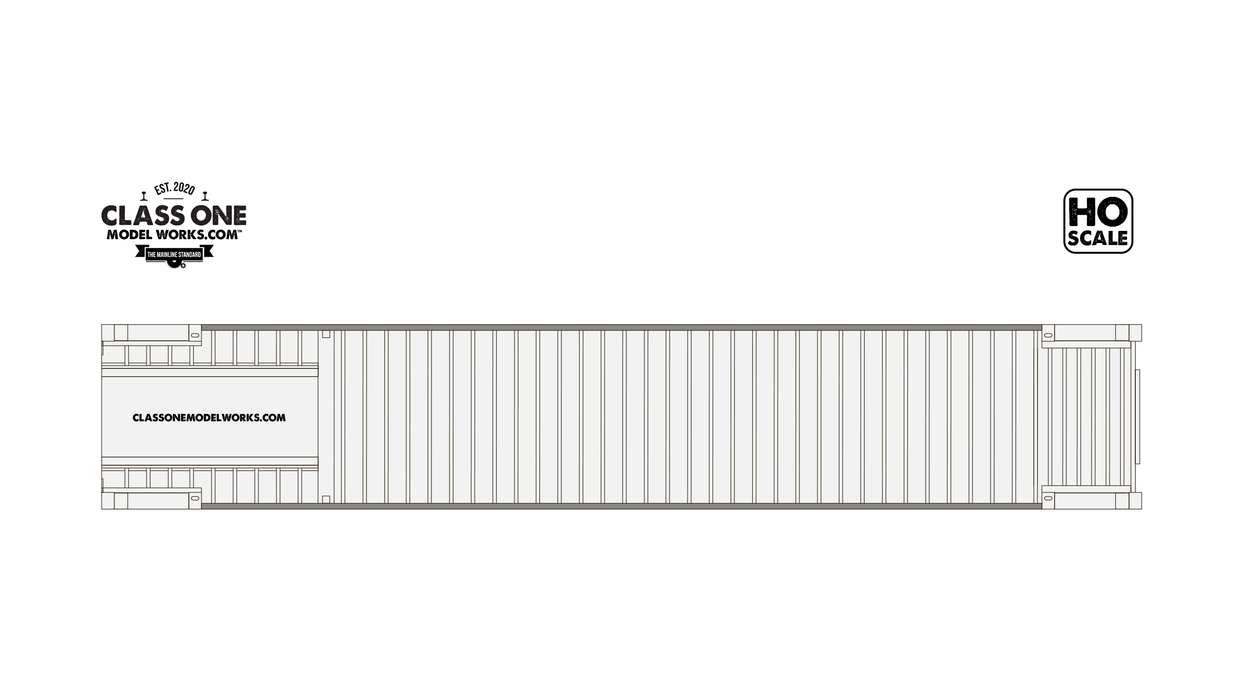 Monon 48' Exterior Post - Santa Fe